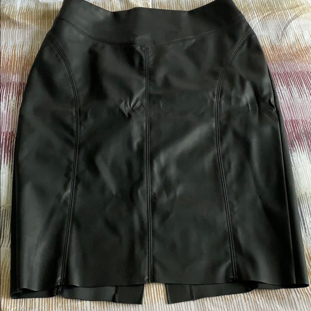 Faux leather skirt Express Fashion